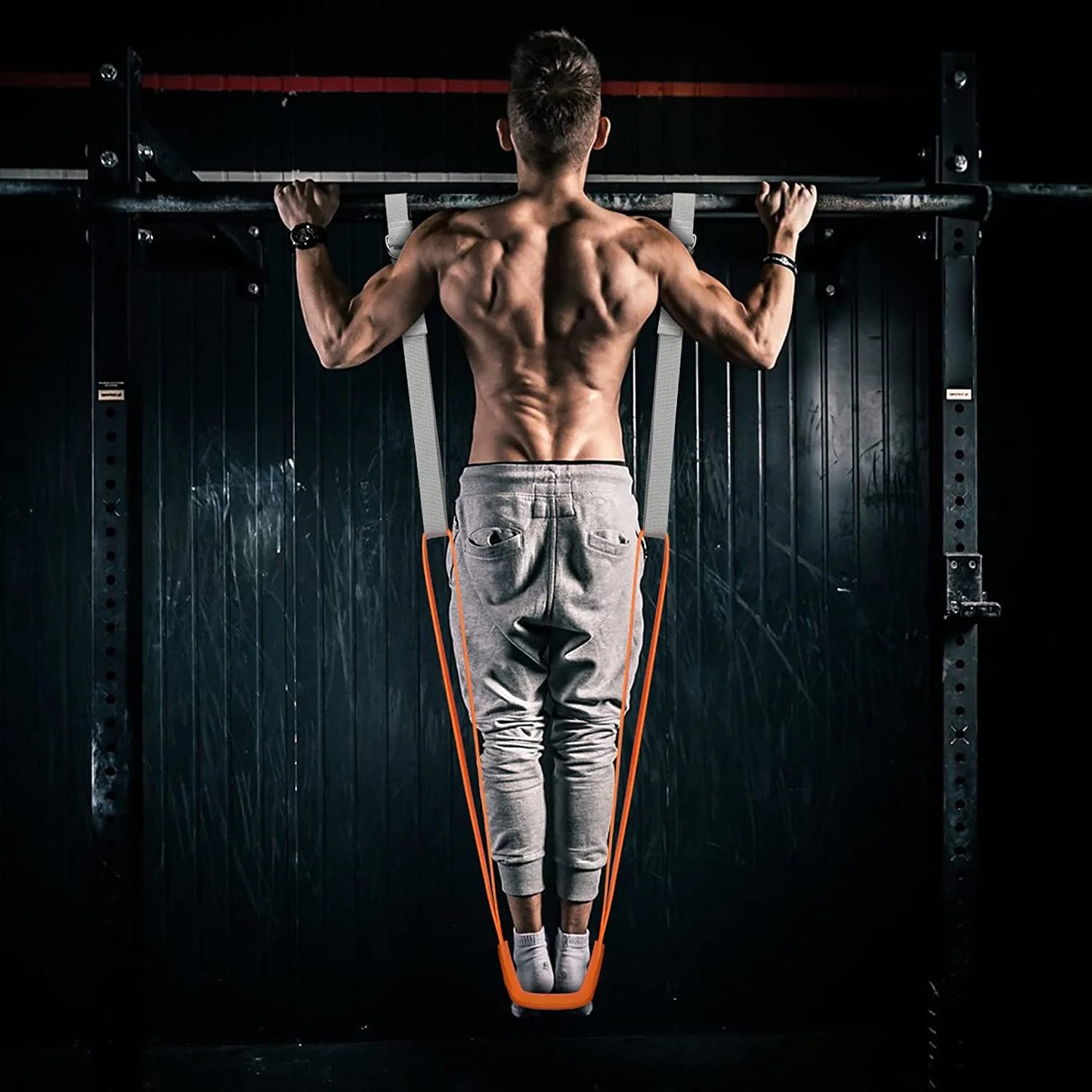 elastique musculation assistance traction