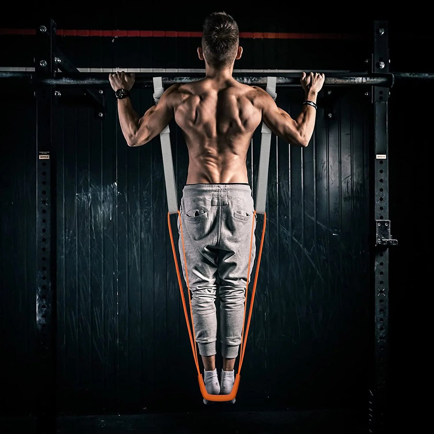 elastique musculation assistance traction